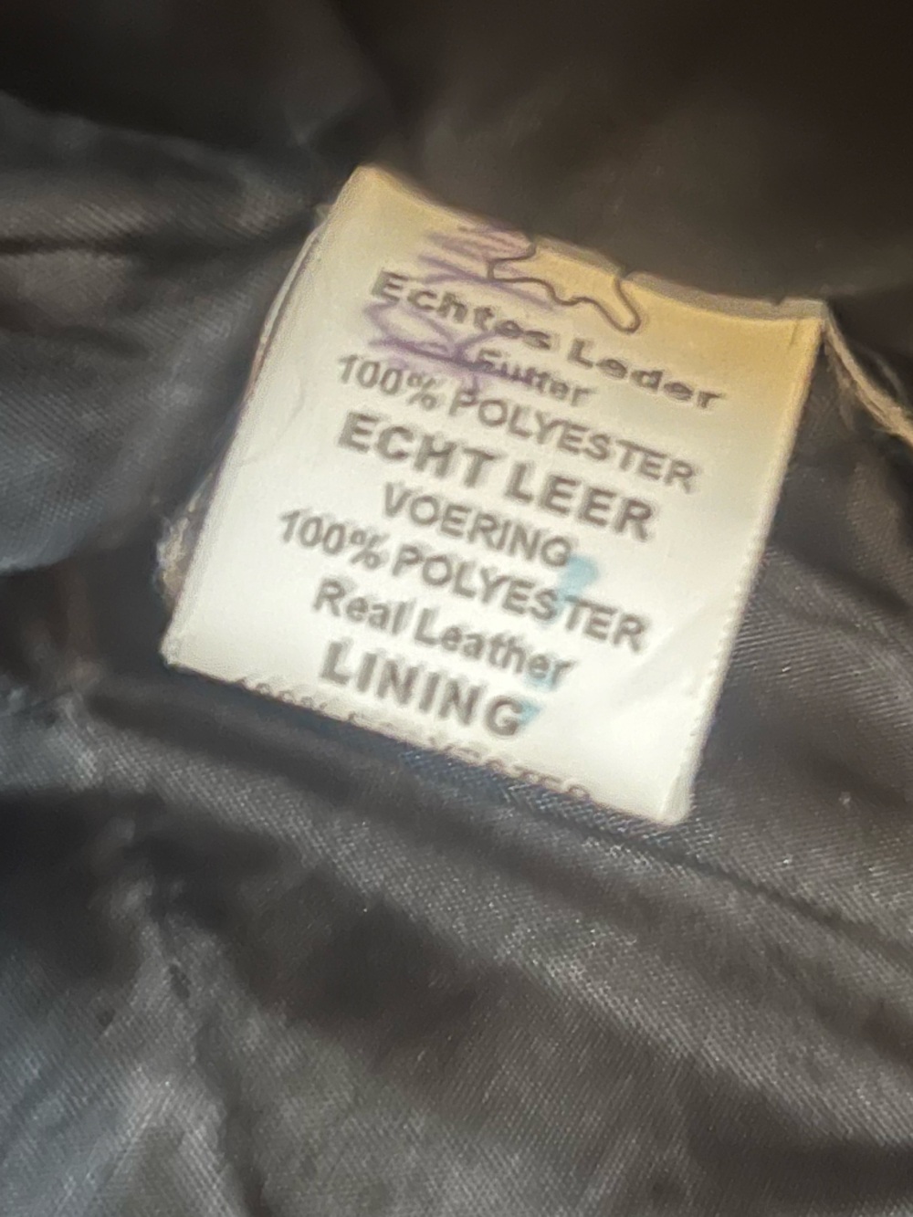 Black Motorcycle Jacket - Picture 9 of 9